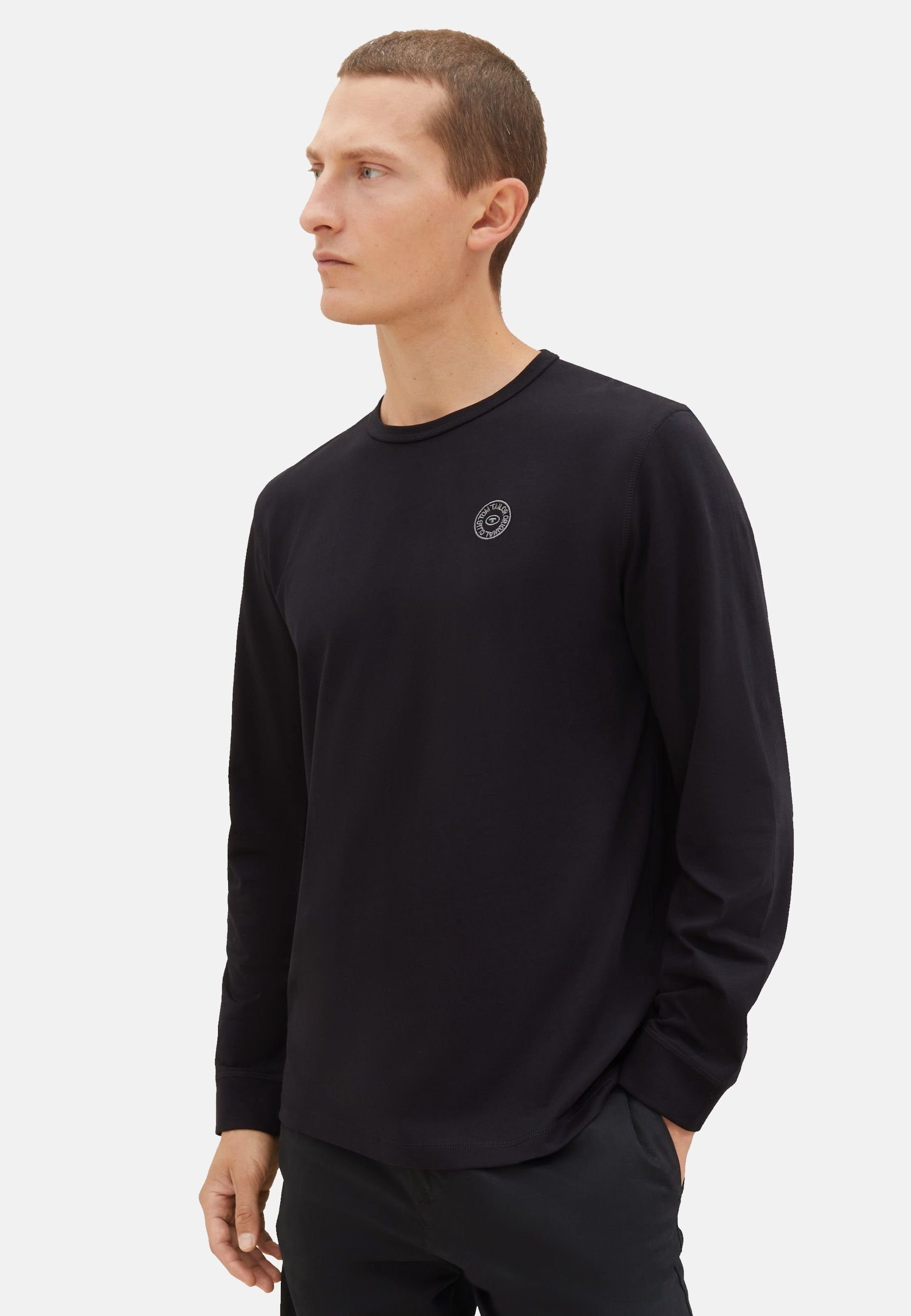 TOM TAILOR Sweatshirt Sweatshirt Langarmshirt (1-tlg) günstig online kaufen