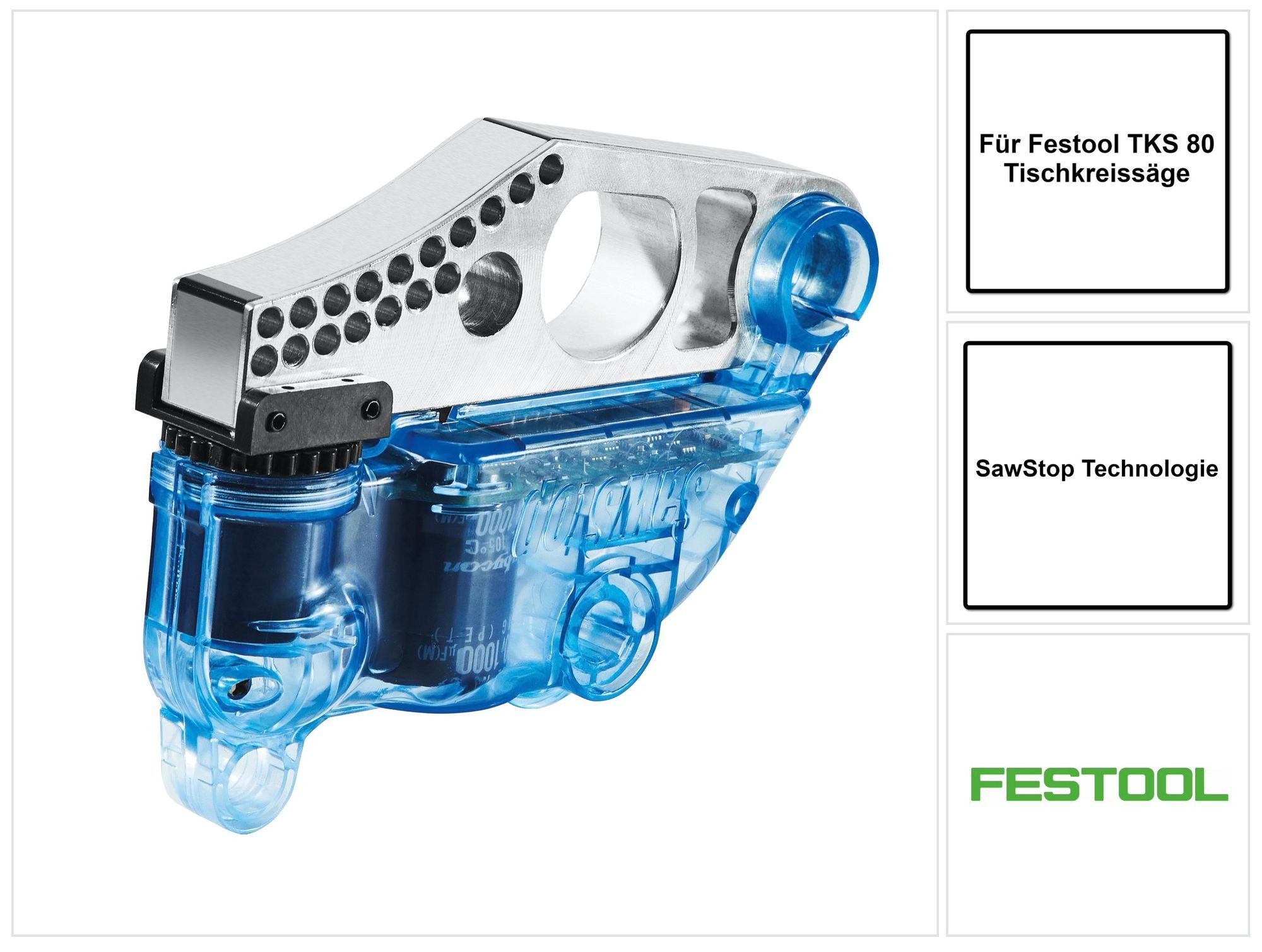 FESTOOL Tischkreissäge KT-TKS 80 Patrone SawStop Technologie 1 Stück (575851) für TKS 80 T