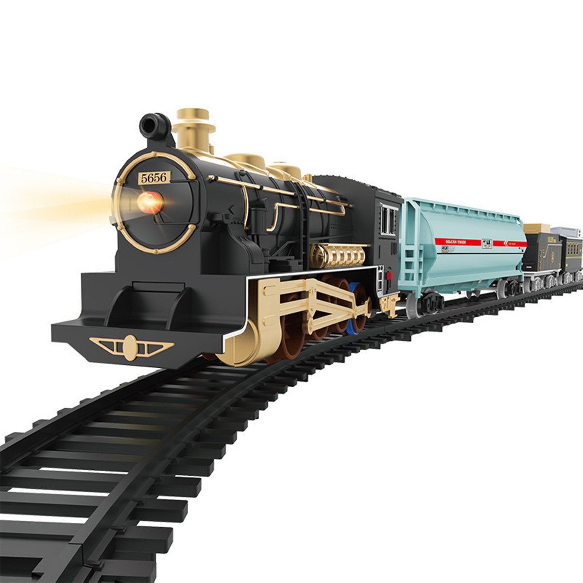 Welikera Spielzeug-Eisenbahn Spielzeugeisenbahn, Simulationsform leicht zu montieren