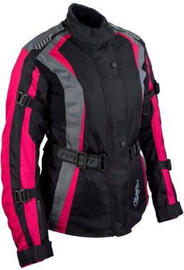 roleff Motorradjacke RO 904 6 Taschen, Mit Sicherheitsstreifen