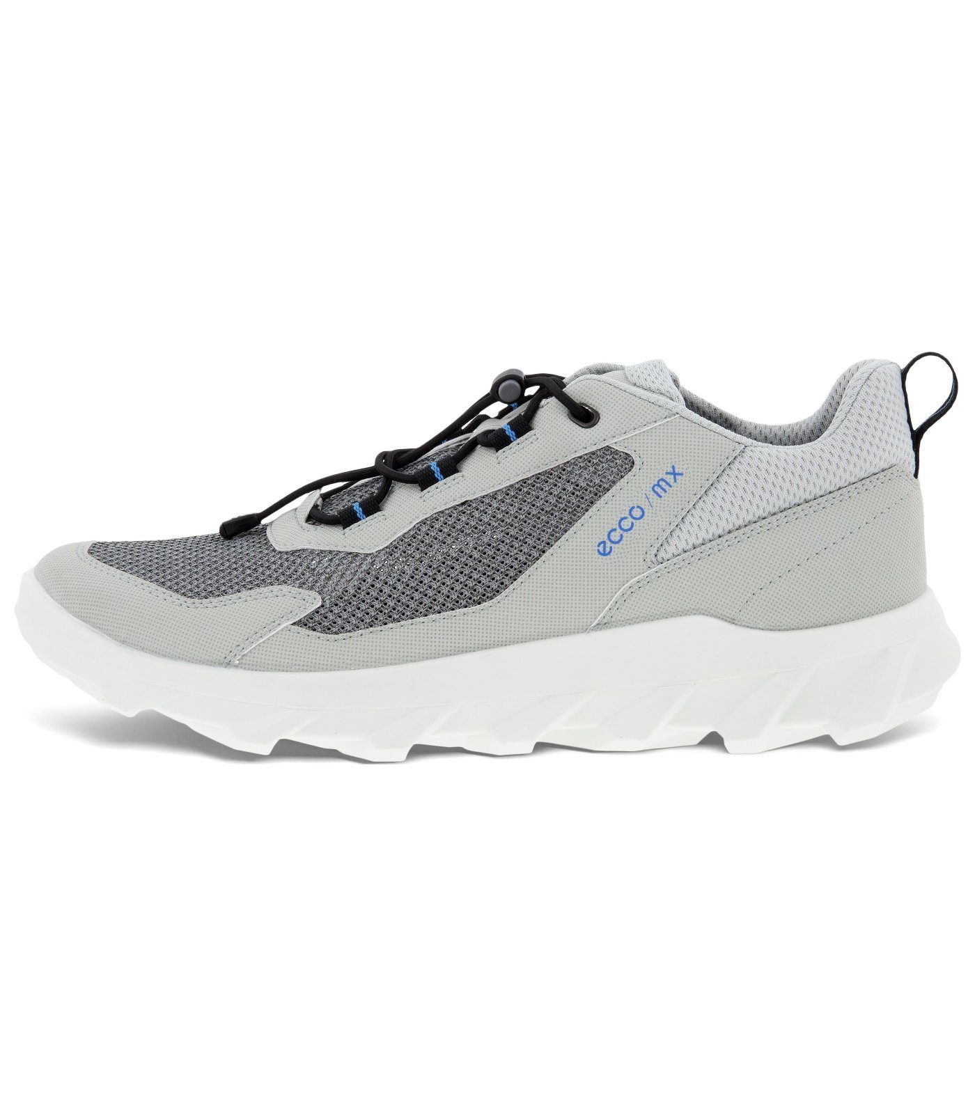 Ecco Sneaker Sneaker Silber Synthetik/Textil Grau