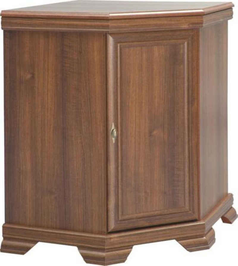 JVmoebel Eckschrank Holz Kommode Wohnzimmer Schubladen handgefertigte Schlafzimmer