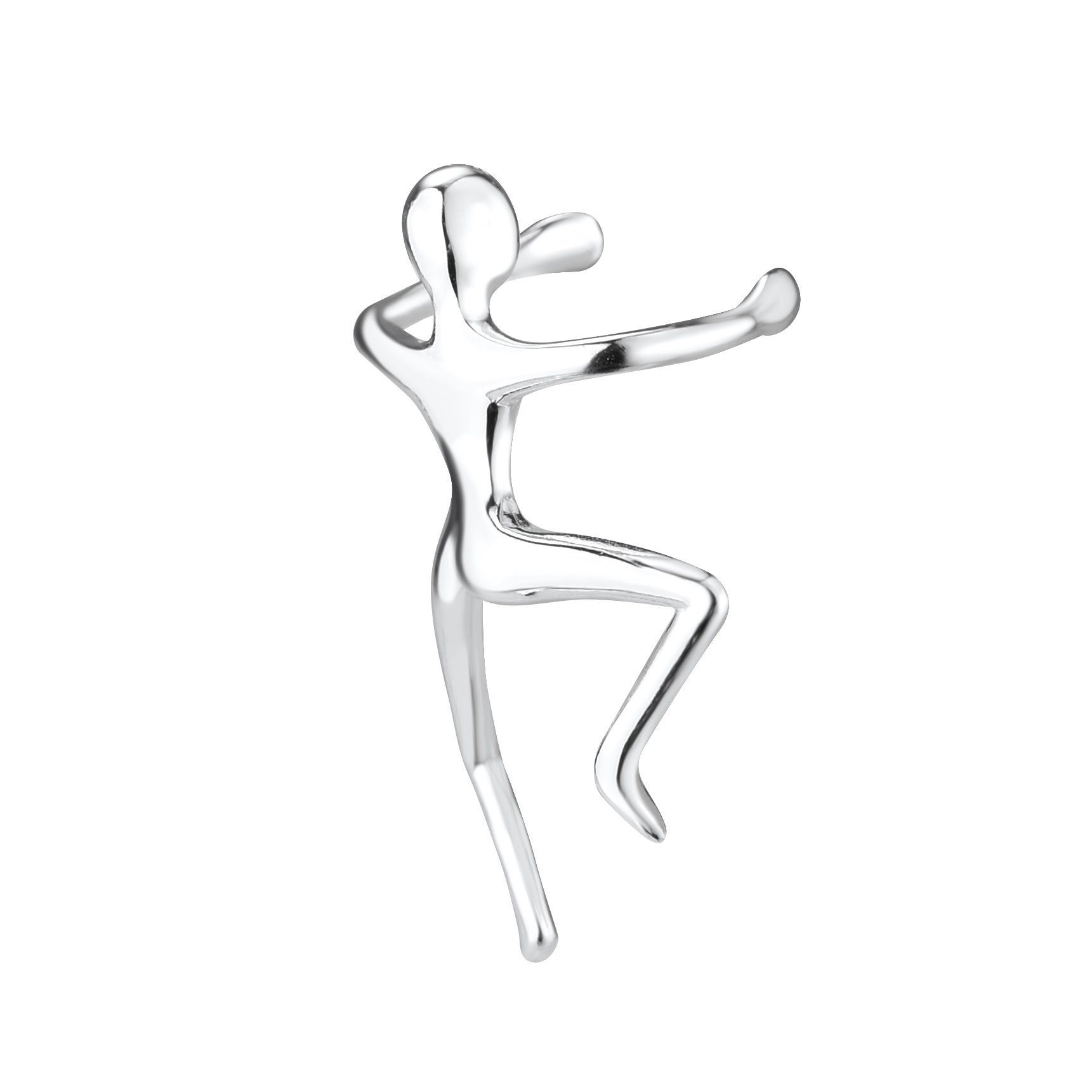 ALEXANDER YORK Ohrklemme Ear Cuff I LITTLE MAN, 925 Sterling Silber