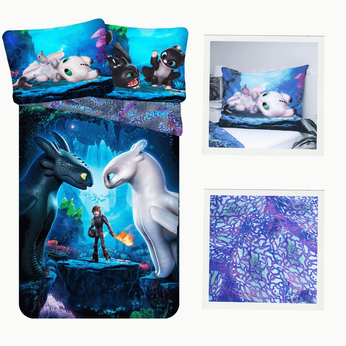 Universal Pictures Bettwäsche Bettwäsche Drachenzähmen leicht gemacht Wende günstig online kaufen