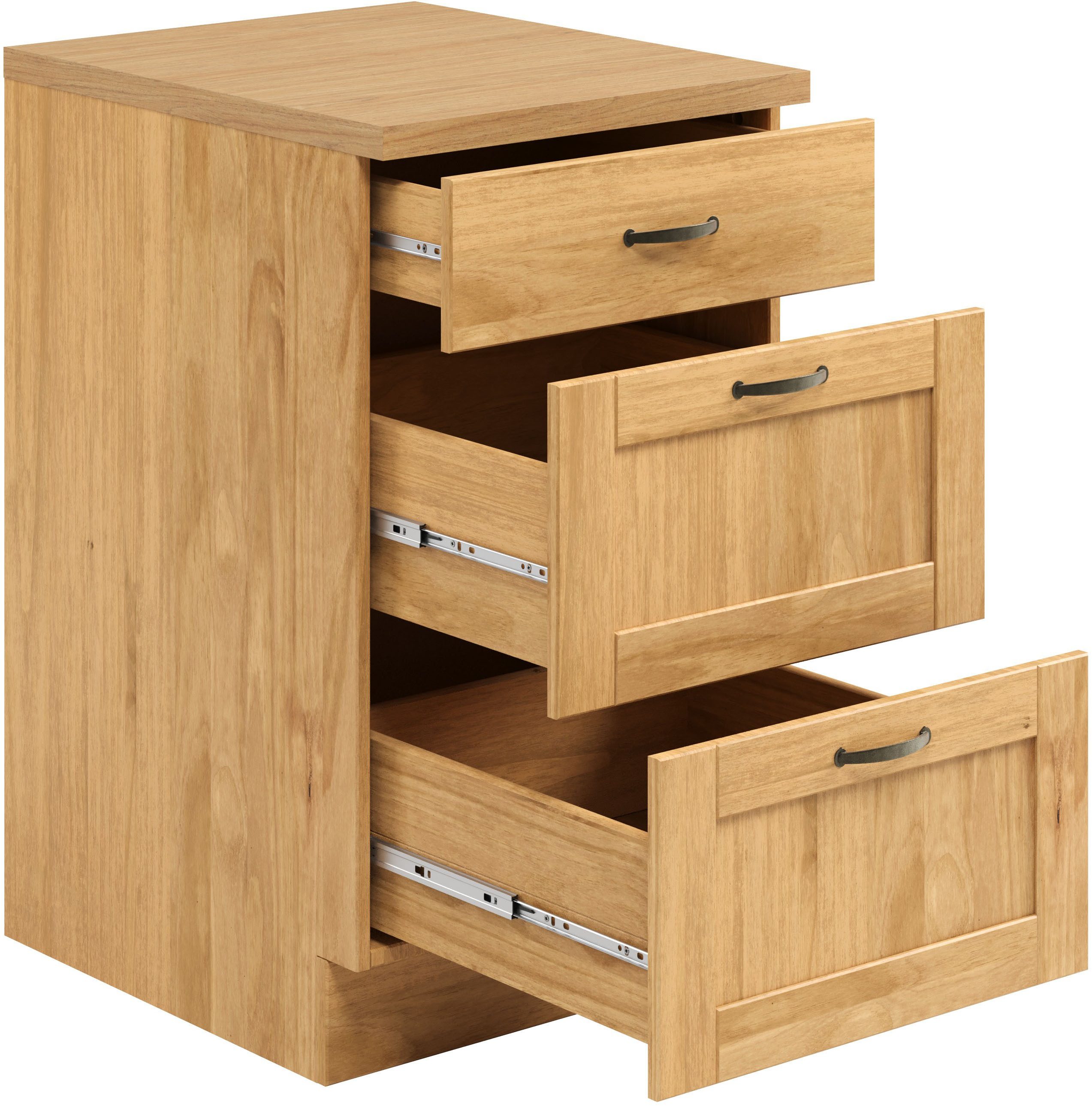Home affaire Unterschrank Teramo Breite 50 cm, mit 3 Schubkästen – Bild 3 von 5