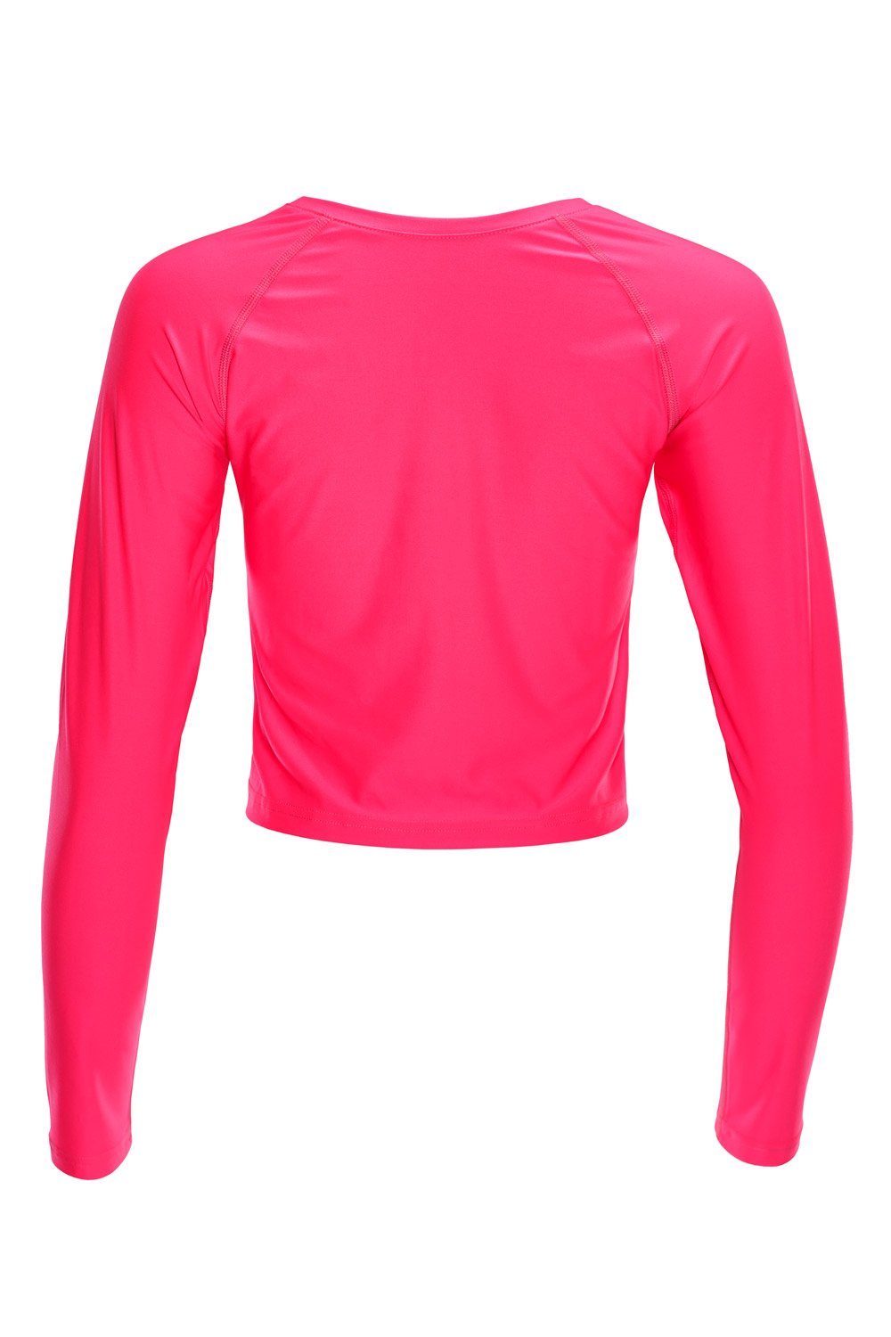 neon pink Winshape Langarmshirt AET116 Cropped Functional Light
