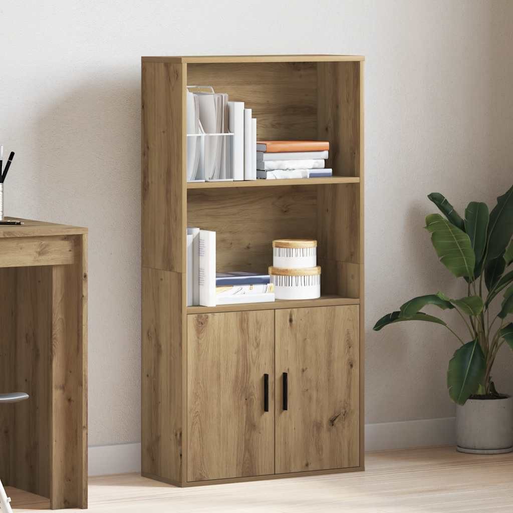 vidaXL Bücherregal Bücherregal Artisan-Eiche 60x24x120 cm günstig online kaufen