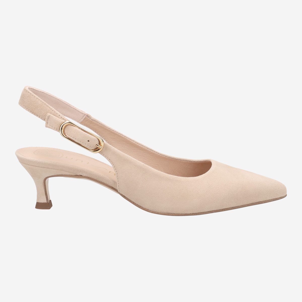 Unisa Unisa IBON_KS SKIN, Peeptoes & Slingpumps, Beige, Damen Peeptoepumps