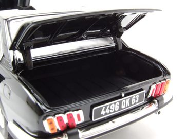 Norev Modellauto Peugeot 504 Coupe 1972 schwarz Modellauto 1:18 Norev, Maßstab 1:18