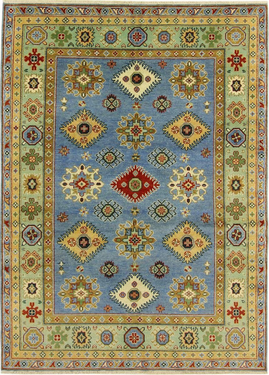 Orientteppich Kazak 152x211 Handgeknüpfter Orientteppich, Nain Trading, rechteckig, Höhe: 5 mm