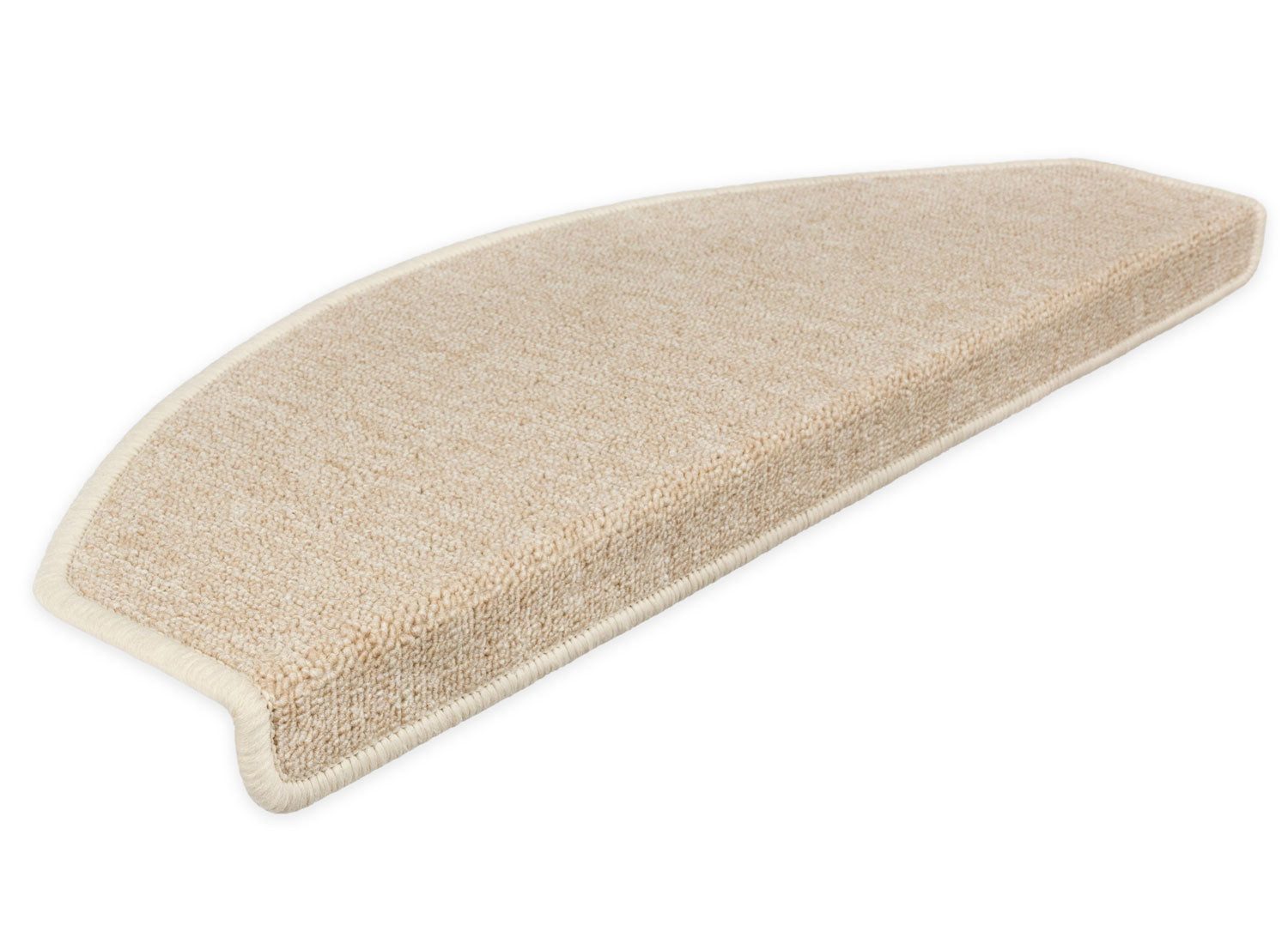 Stufenmatte Stufenmatten Rambo New Halbrund SparSet - Beige 15 Stück, Metzker®, halbrund, Höhe: 5 mm, 15 Stück im Set - Beige