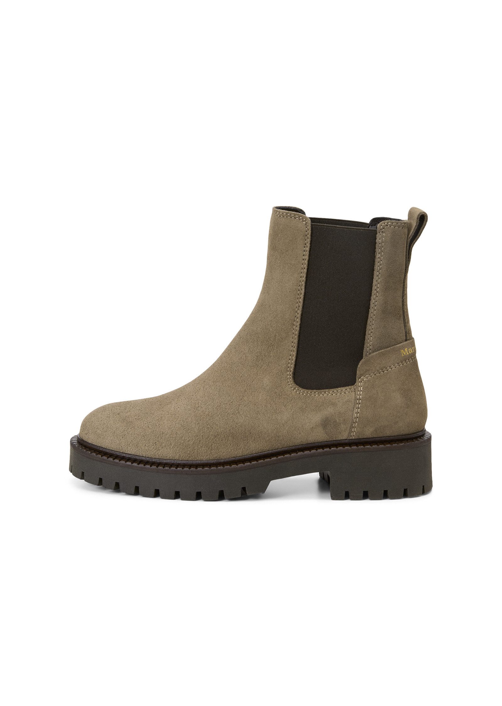 Marc O'Polo aus weichem Veloursleder Chelseaboots