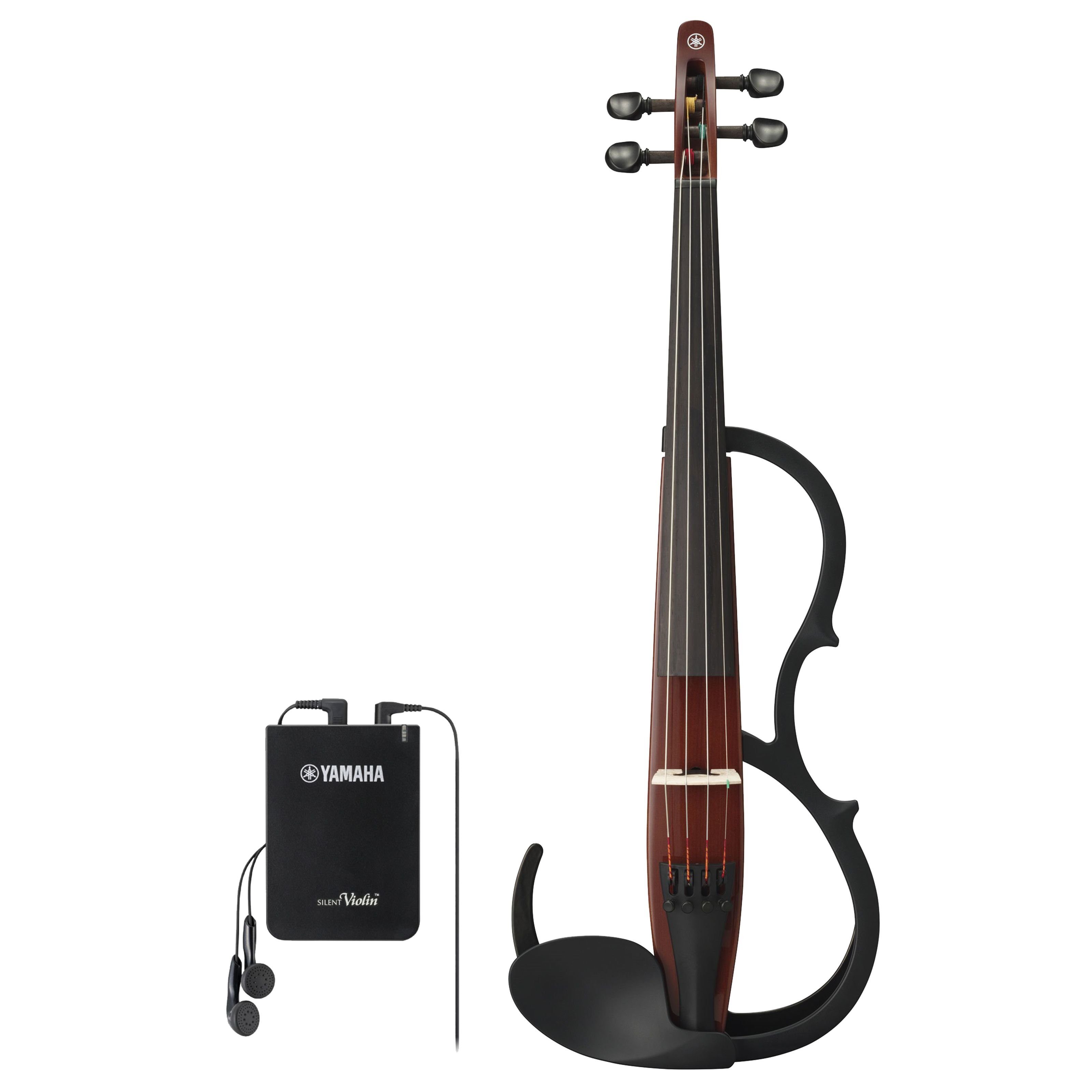 Yamaha E-Violine, Violinen / Geigen, Elektrische Violinen, YSV-104 BRO Silent Violin - Elektrische Violine