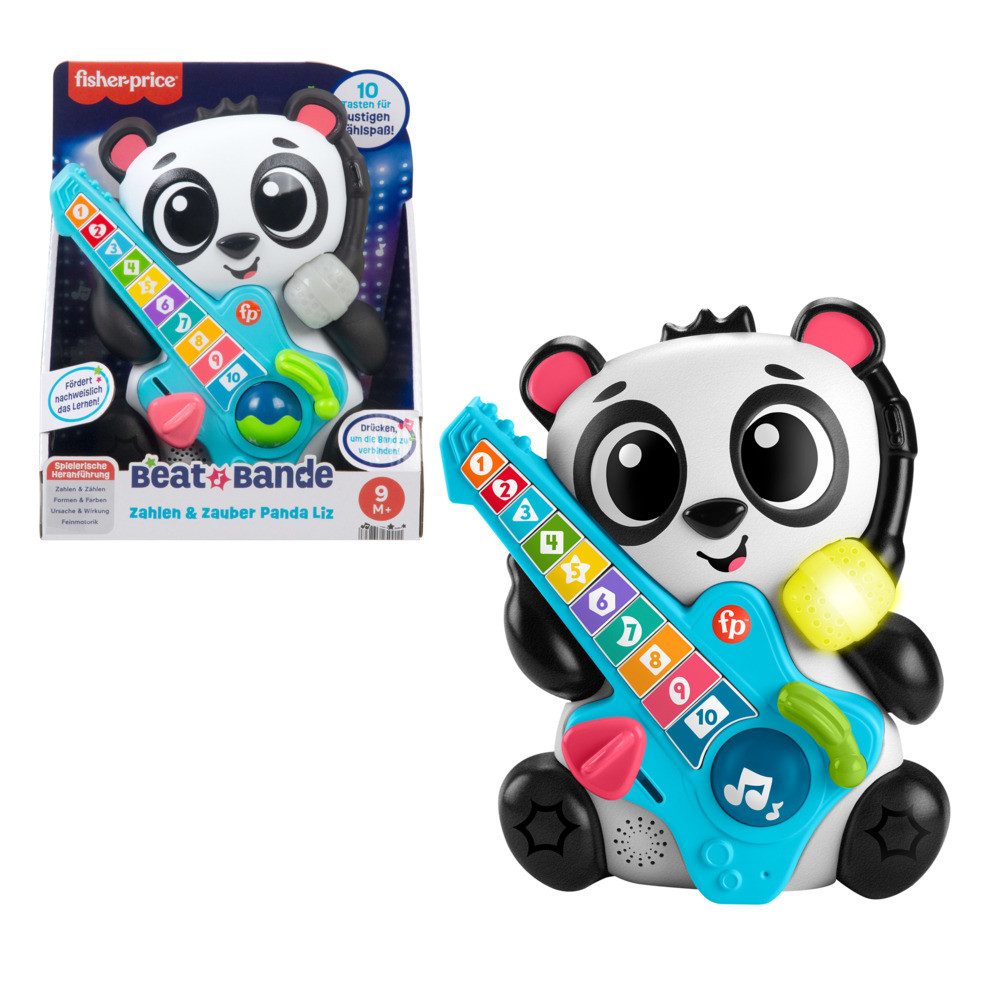 Mattel® Lernspielzeug Fisher-Price Beat Bande Zahlen & Zauber Panda Liz