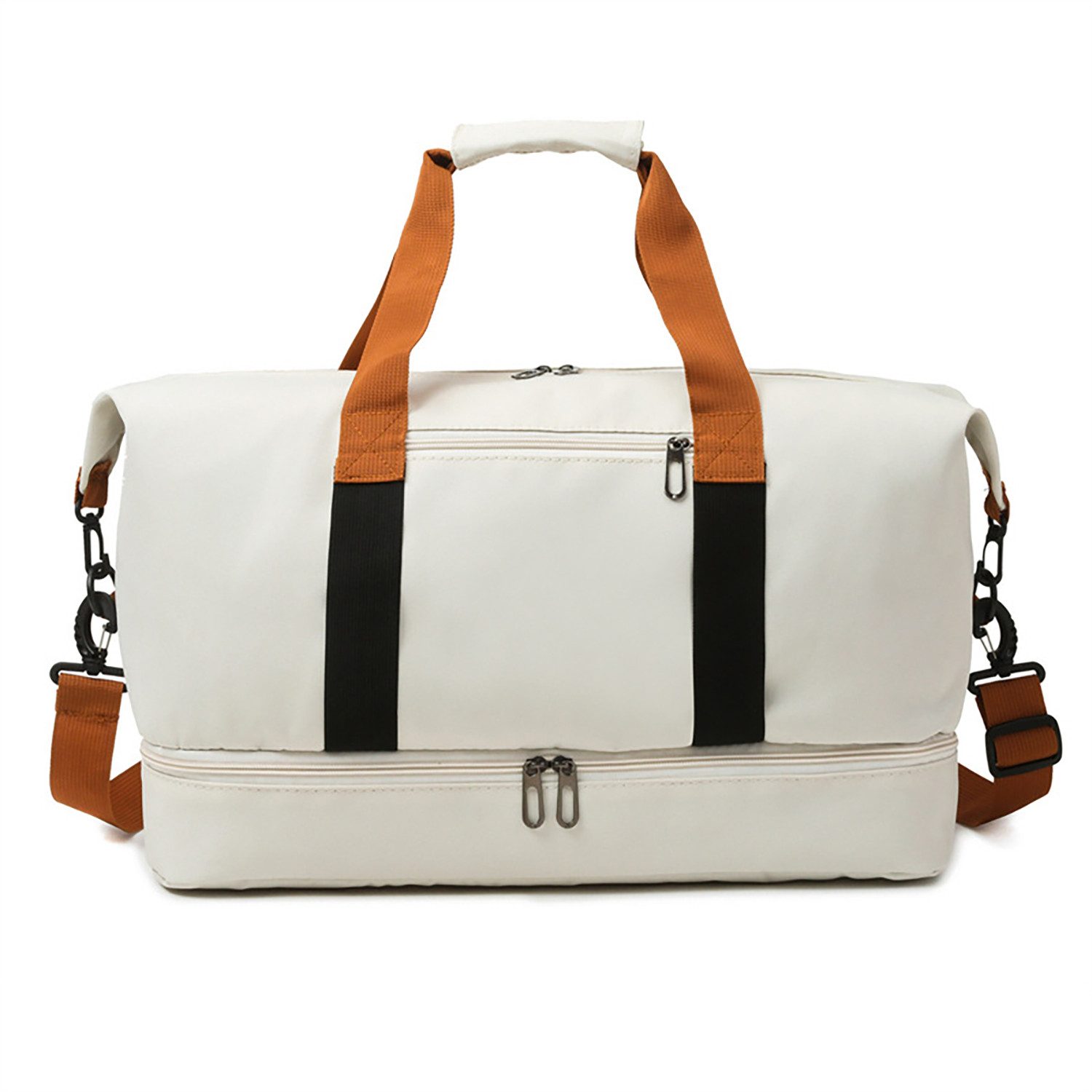 ibettertec Sporttasche Reisetasche für Damen und Herren - mit Schuhfach & Nassfach (Atmungsaktiv, wasserdicht, verschleißfest, großes Fassungsvermögen), Schultergurt, für Yoga, Schwimmen, Tourismus, Fitness