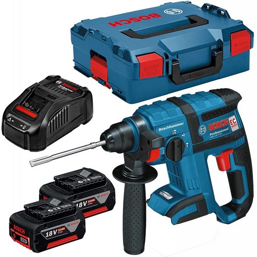 BOSCH Werkzeug »Professional GBH 18 VEC AkkuBohrhammer (LED