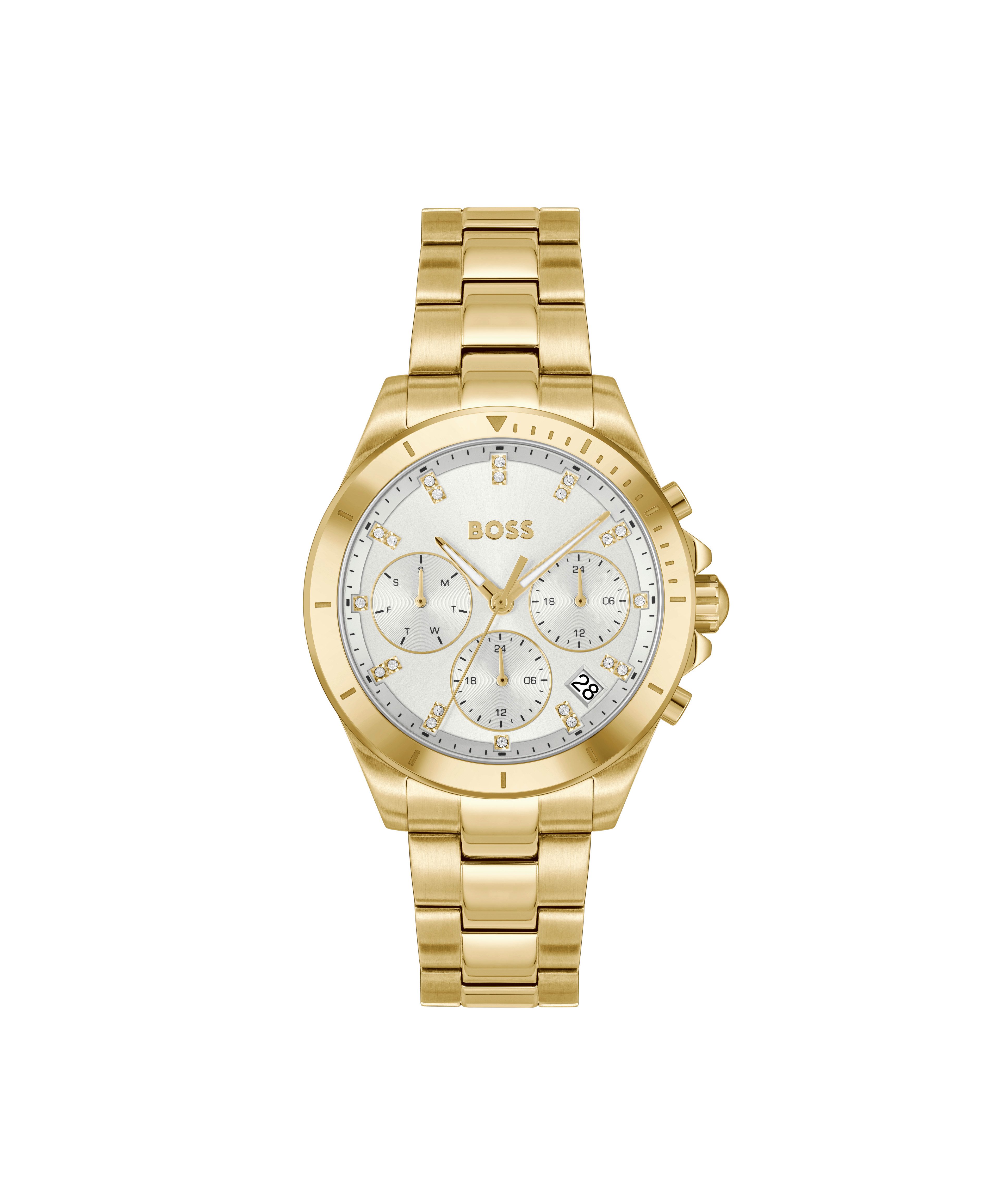 BOSS Multifunktionsuhr ALLEY 1502829, Quarzuhr, Armbanduhr, günstig online kaufen
