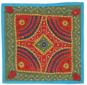 Kissenbezüge Unikat Patchwork Dekokissenhülle, indische Boho.., Guru-Shop