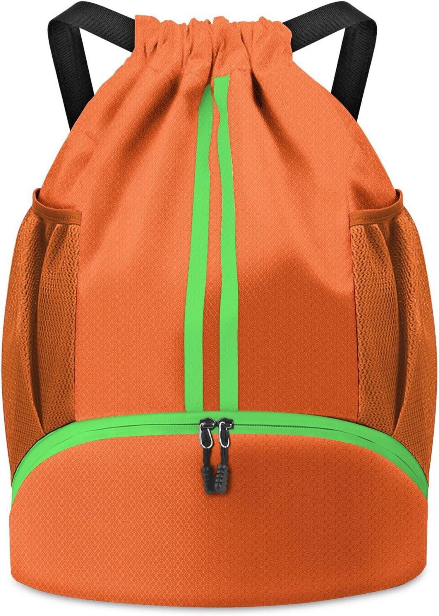 Gymsack Sporttasche Turnbeutel Fußball Rucksack Kordelzug Gymsack wasserdicht