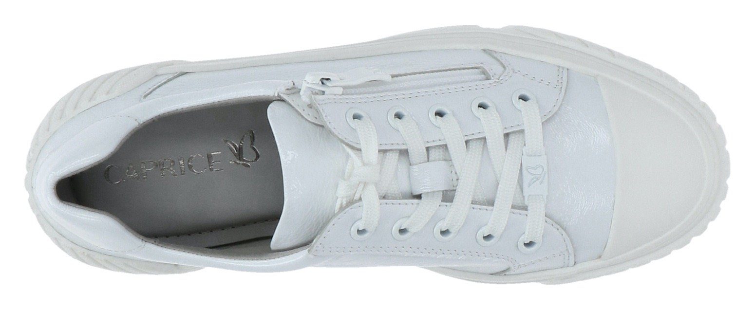 SOFT Caprice weiß Sneaker mit MemoryFoam-Innensohle OCEAN