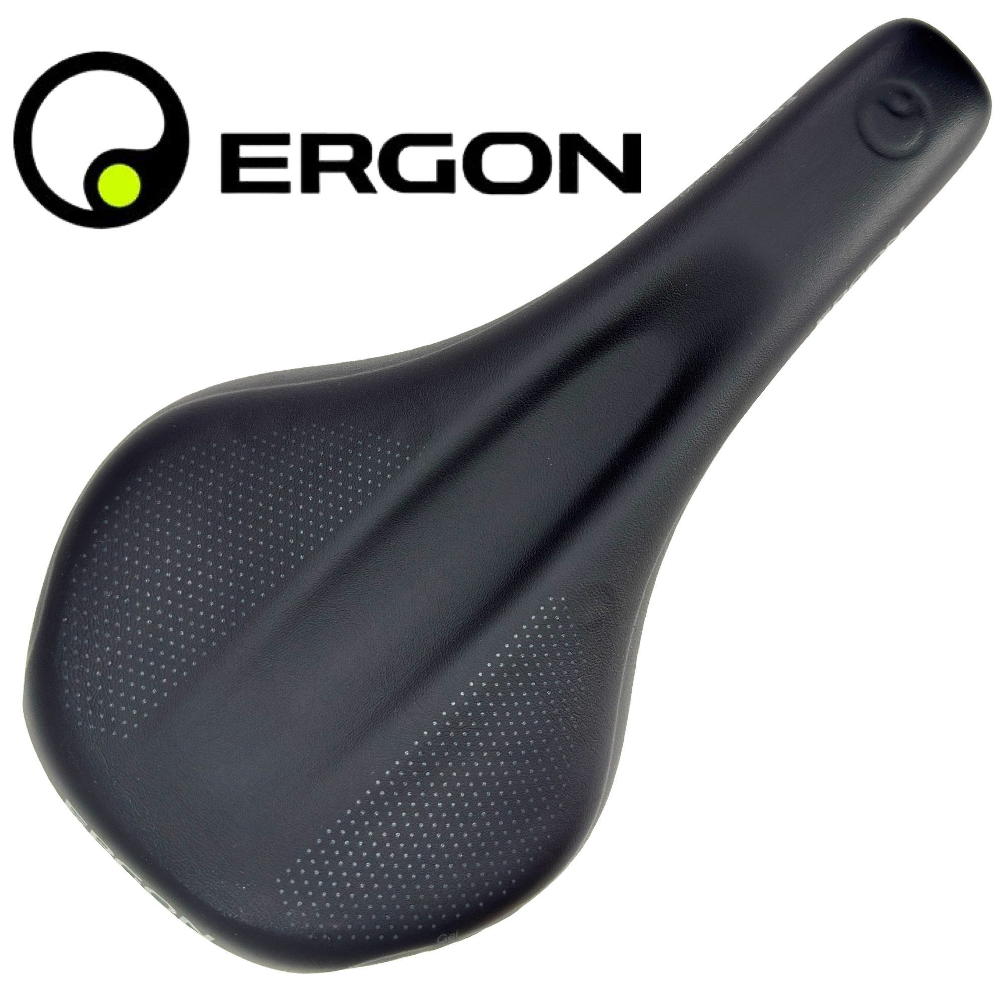 Ergon Fahrradsattel Ergon Fahrrad SFC30-S GEL MTB XC Tour Ebike Ergo Sattel Schwarz