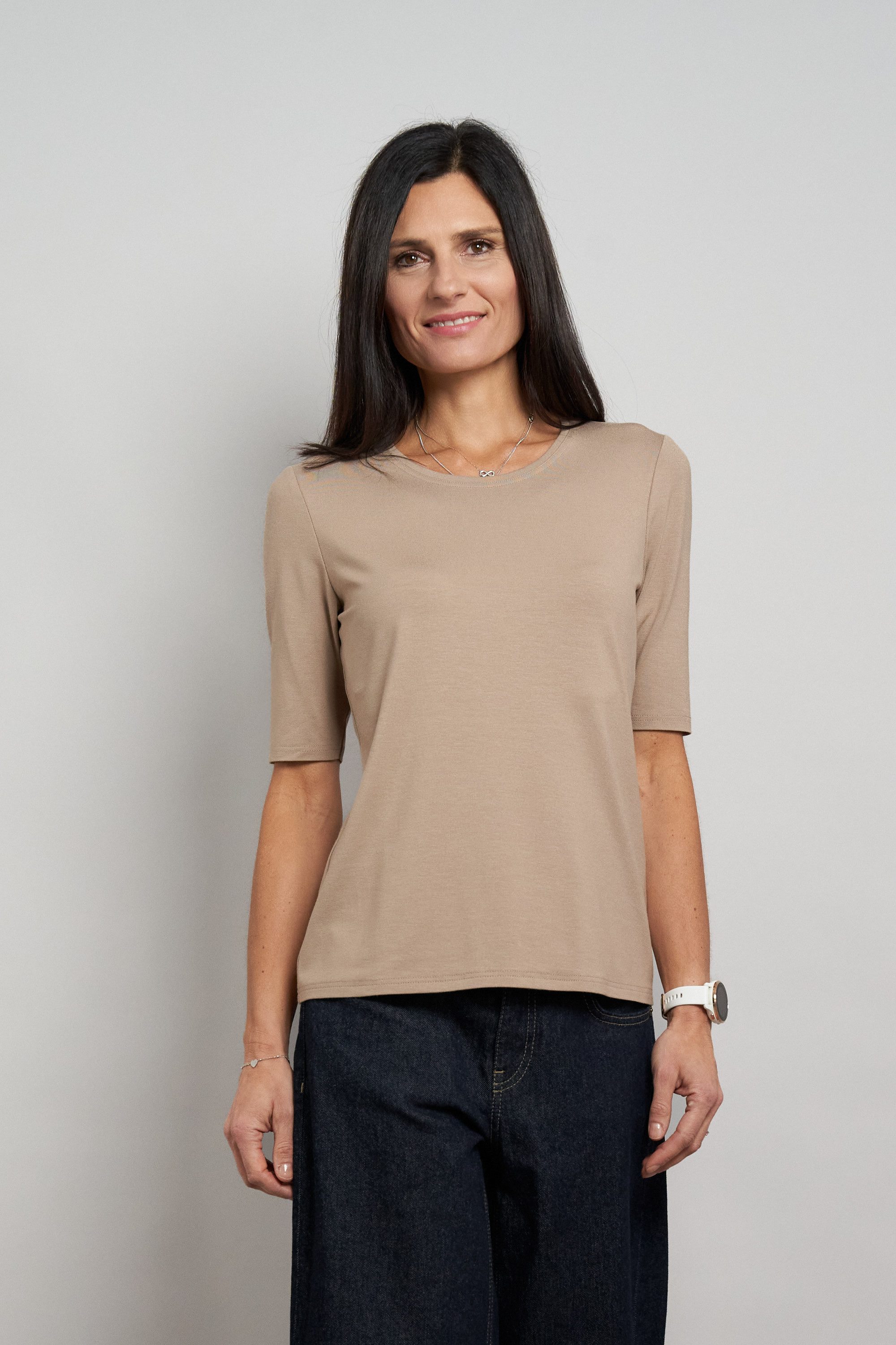 Seidel Moden T-Shirt mit Rundhalsausschnitt, MADE IN GERMANY günstig online kaufen