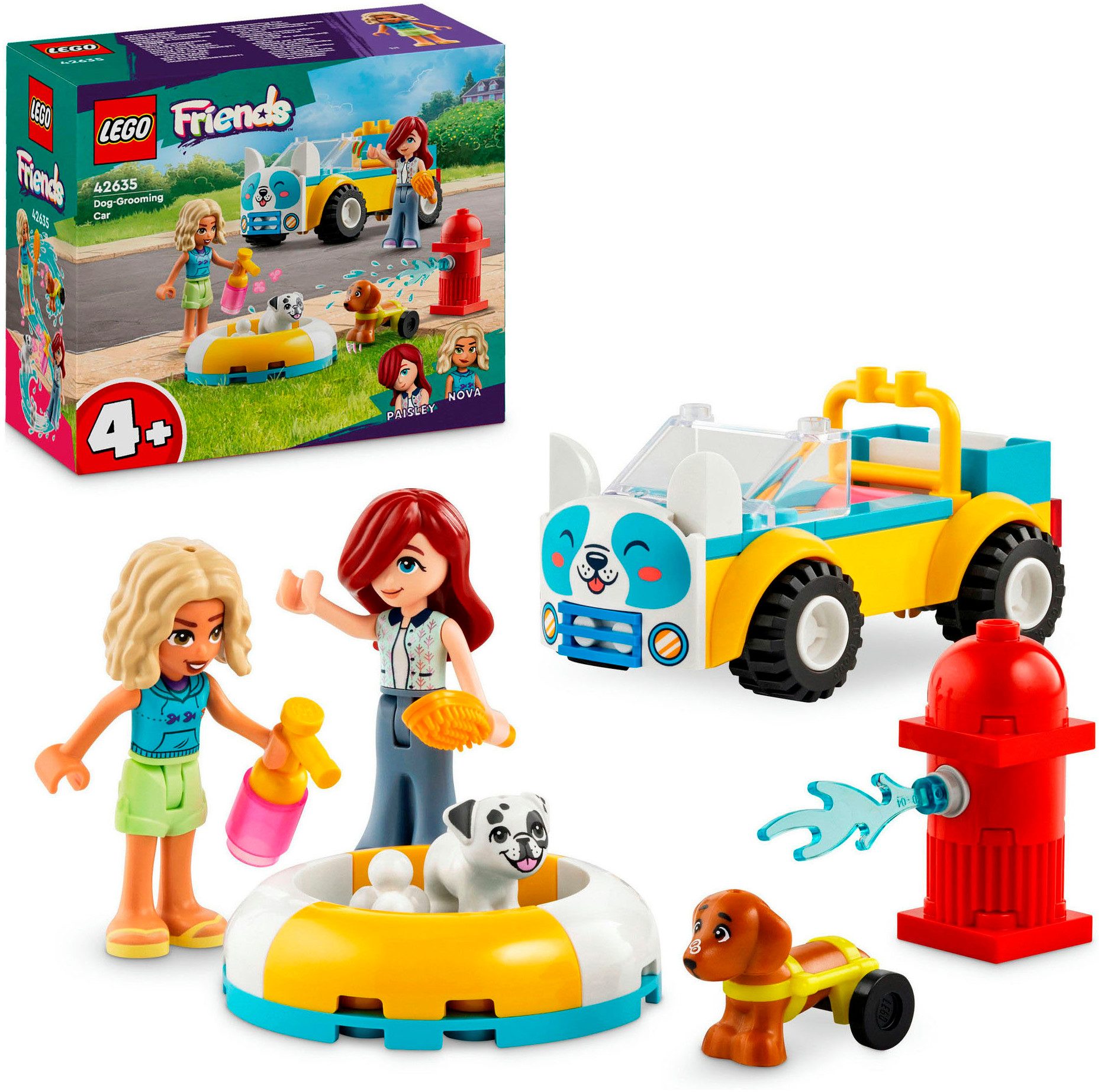 LEGO® Mobiler Hundesalon (42635), LEGO Friends Konstruktionsspielsteine, (6 günstig online kaufen
