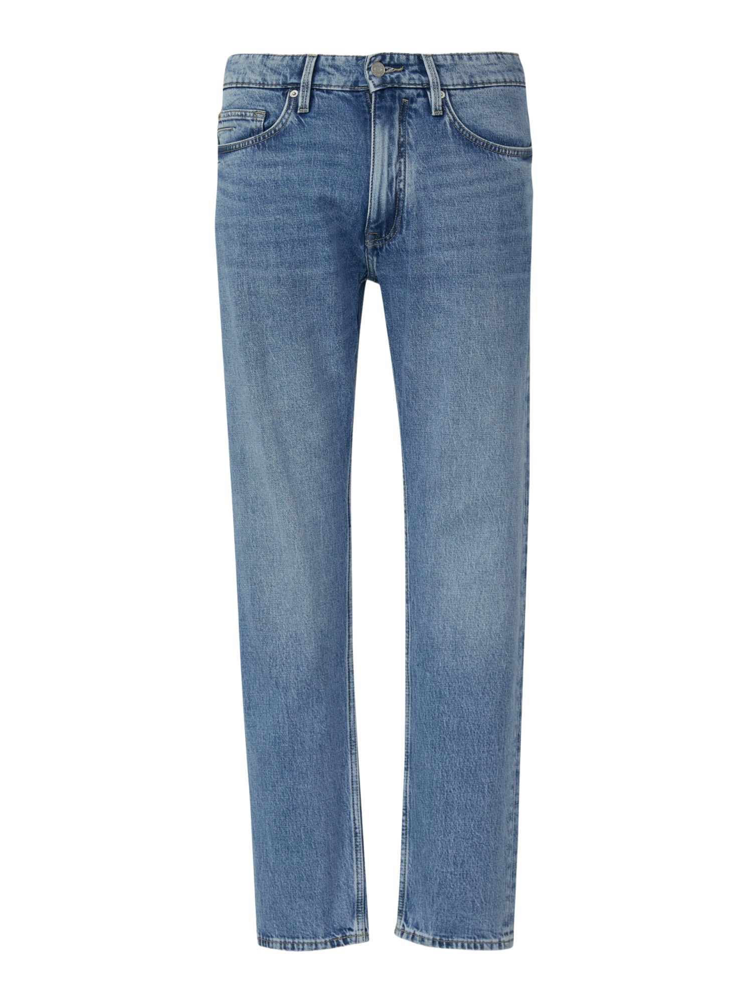 s.Oliver 5-Pocket-Jeans blau,Casual,Baumwolle,Unifarben,Regular Fit,Mittel