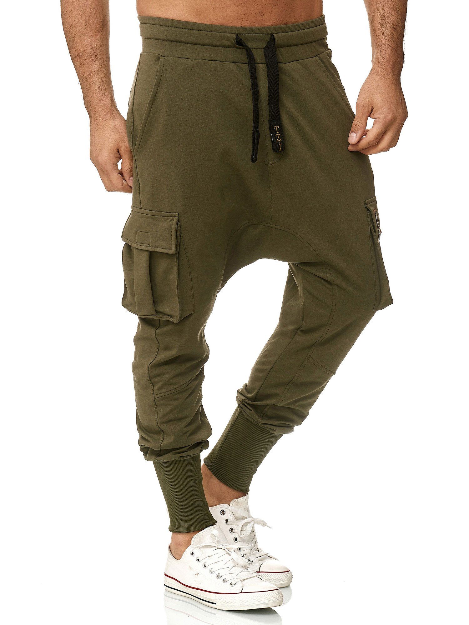 Tazzio Jogginghose 19619 Sporthose mit modernen Cargo-Taschen