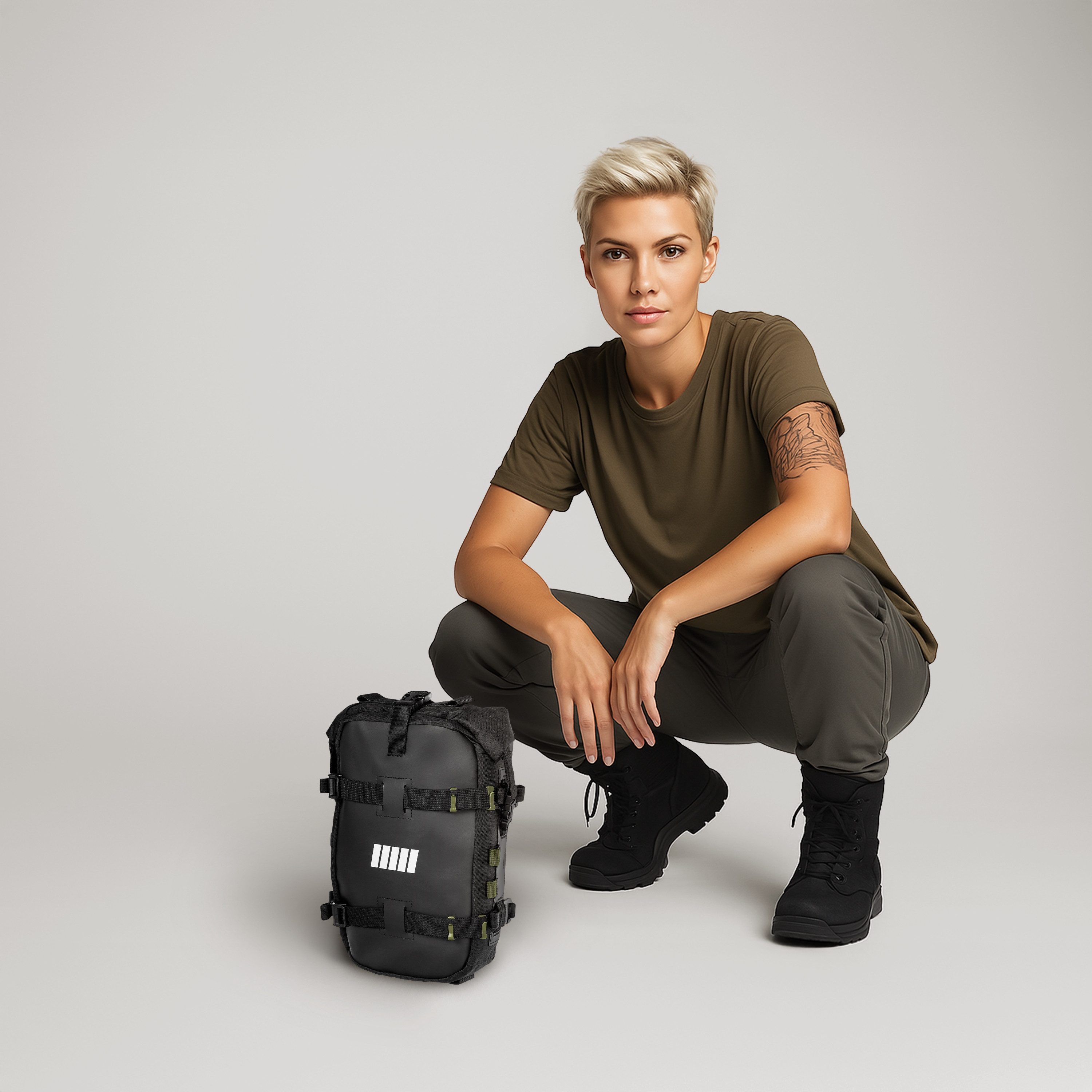 SCHNORR Gepäckträgertasche Motorrad Seitentasche / Hecktasche - 6 L - wasserdicht, modular