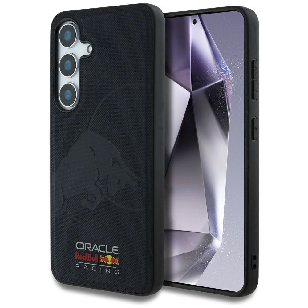 Oracle Red Bull Racing Handyhülle Galaxy S25 MagSafe Kunstleder Logo