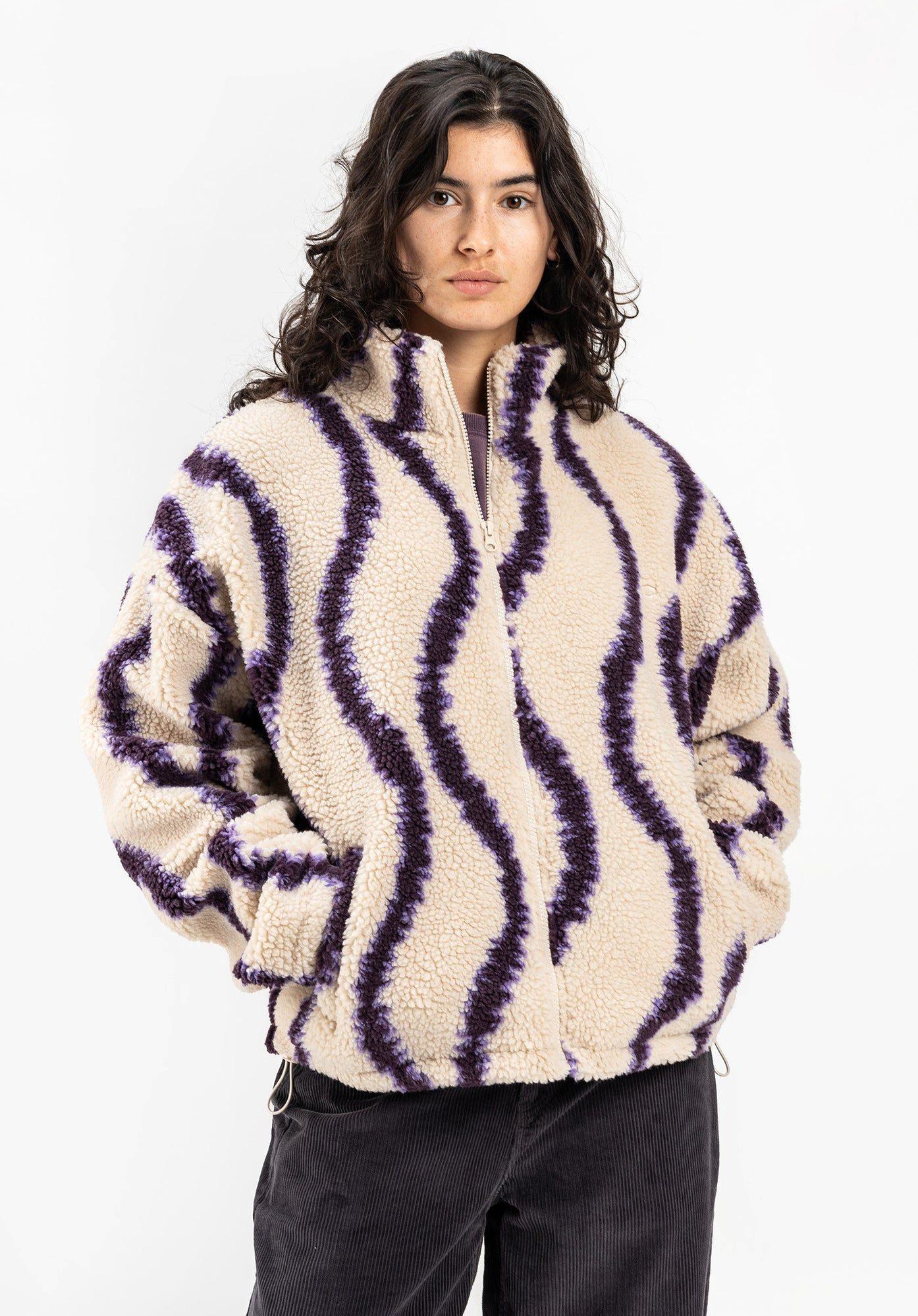 TITUS Fleecejacke Nieva Offwhite günstig online kaufen