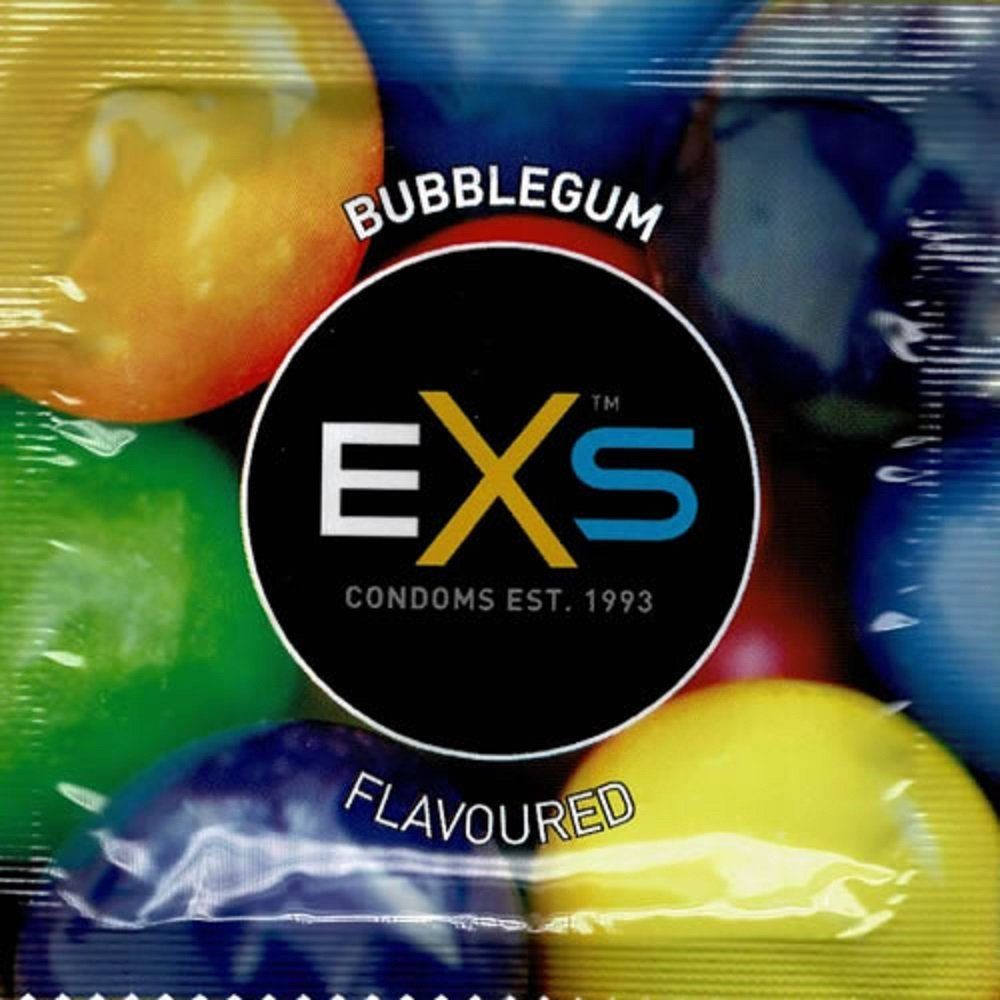 im Cola, 4 Flavoured Chocolate, Sorten Strawberry) 12 im Mix (Bubblegum, Kondome EXS Mix Kondome Mixed - mit, aromatische Packung einzigartigen verschiedene St.,