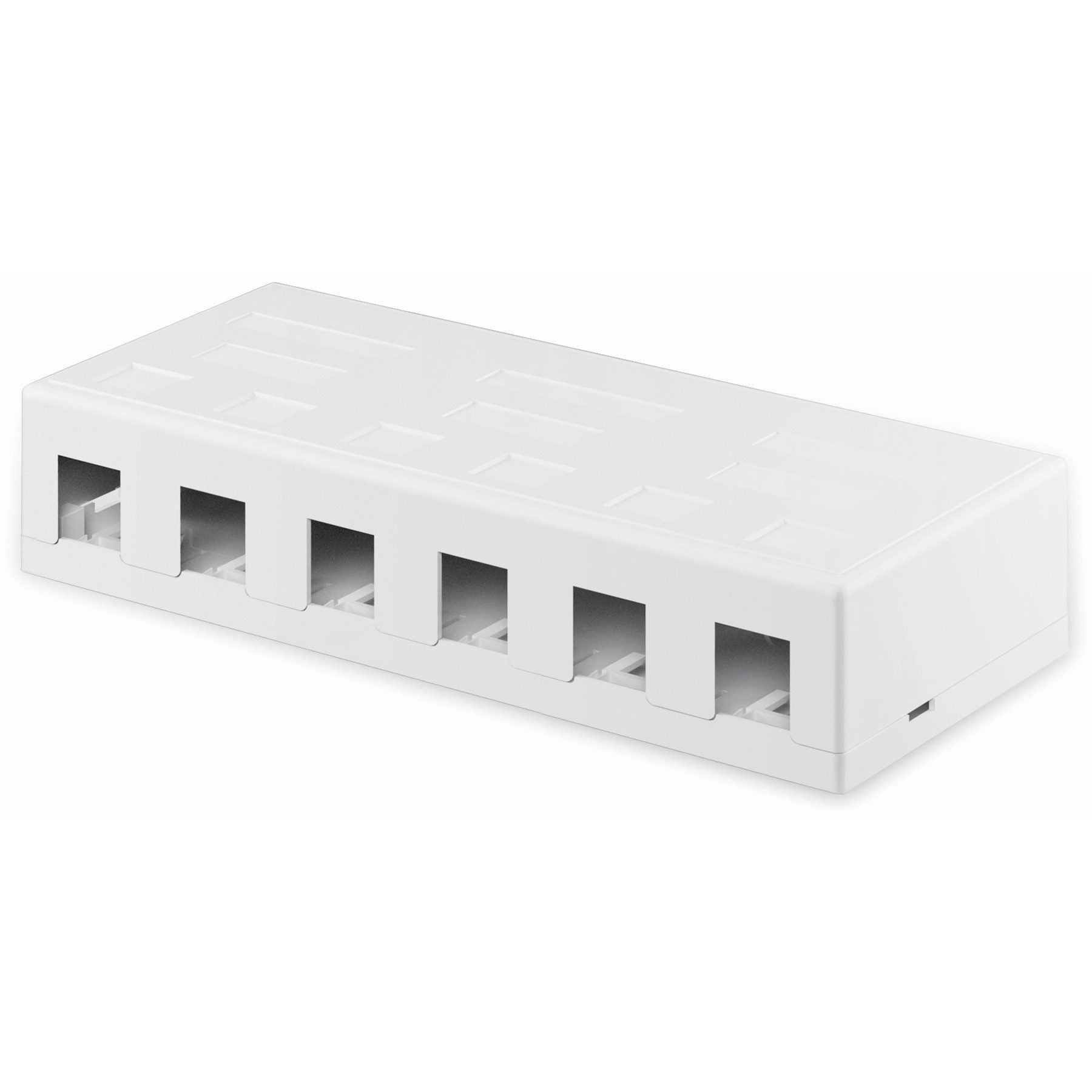 Goobay GOOBAY Leergehäuse 79379, 6-port Netzwerk-Panel