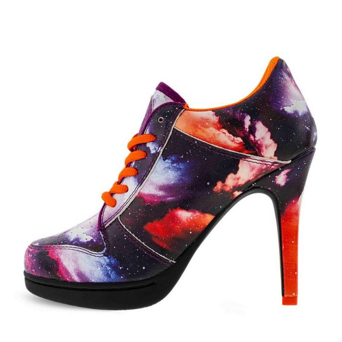 Missy Rockz SPACE SHUTTLE multicolor High-Heel-Stiefelette Absatzhöhe: 8 5 cm