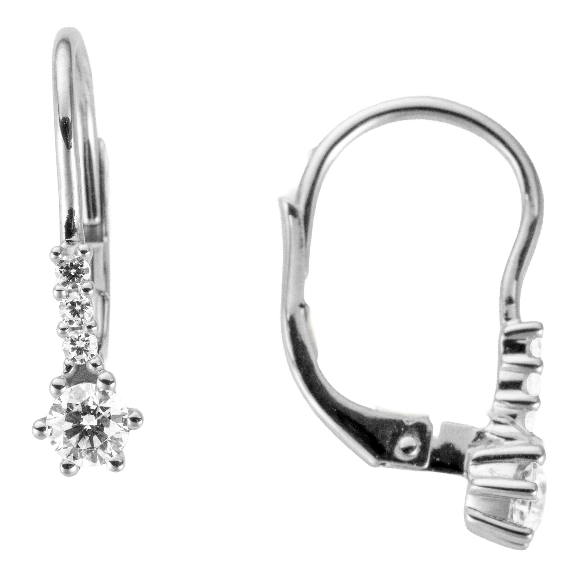 Paar Ohrstecker Schmuck Geschenk Gold 333 Ohrschmuck Ohrringe Lab Grown