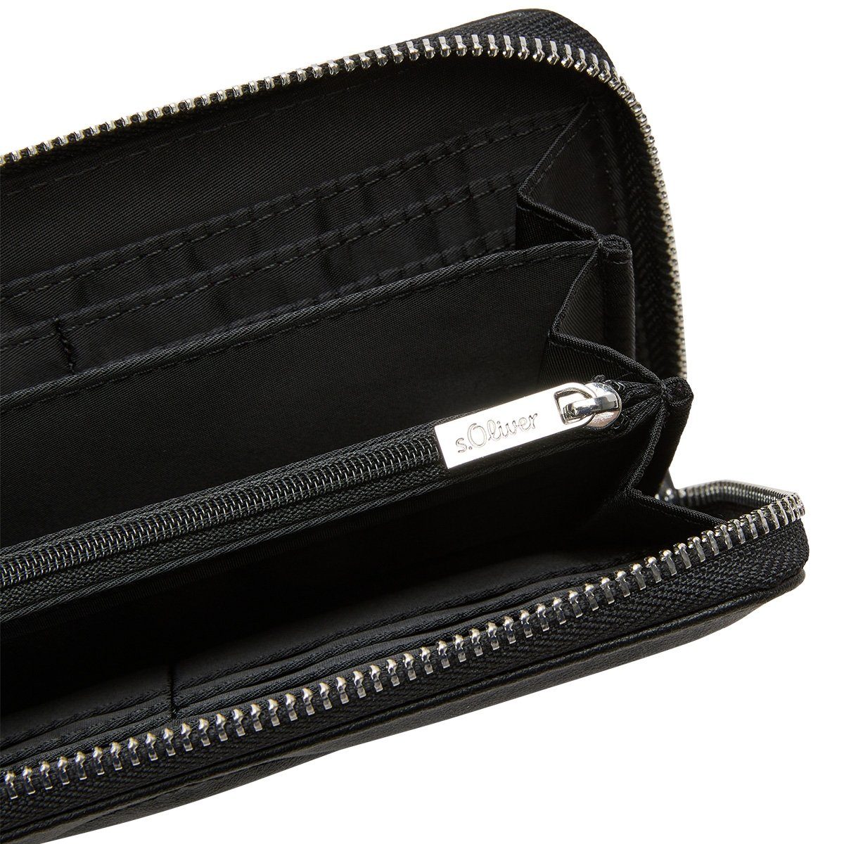 s.Oliver Geldbörse Zip Wallet Reißverschluss Geldbörse Portemonnaie 2125214 günstig online kaufen