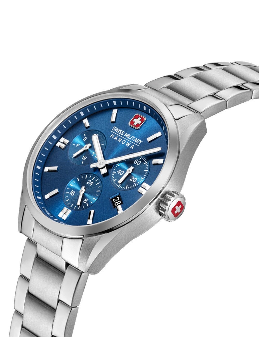 Swiss Military Hanowa Quarzuhr Swiss Military Hanowa SMWGK0005602 Herrenuhr Roadrunner Advanced 43mm Swiss Military Hanowa SMWGK0005602 Herrenuhr Roadrunner Advanced 43mm 10ATM