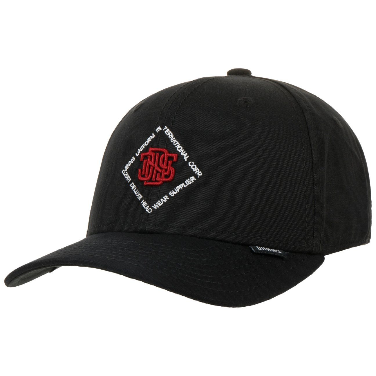 Djinns Baseball Cap (1-St) Basecap Metallschnalle schwarz