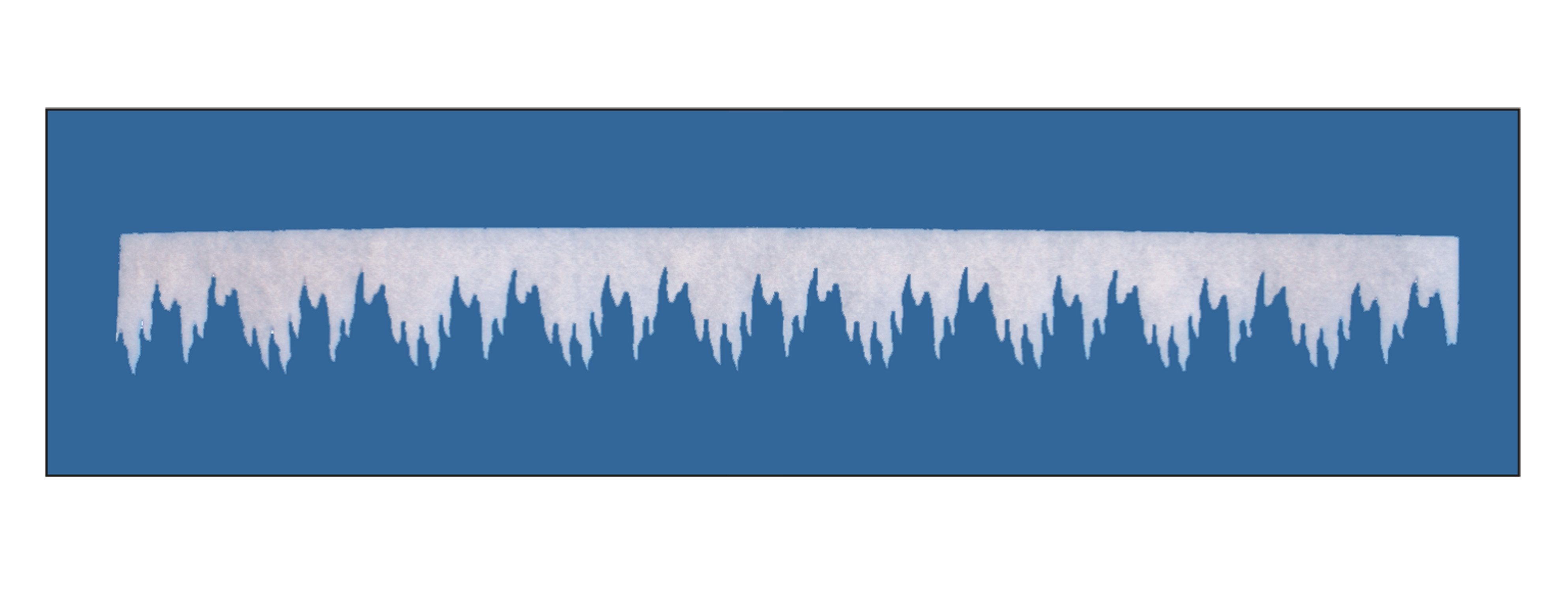 Erwin Hennecken GmbH Fensterdekoration Winterdeko Eiszapfen-Girlande günstig online kaufen