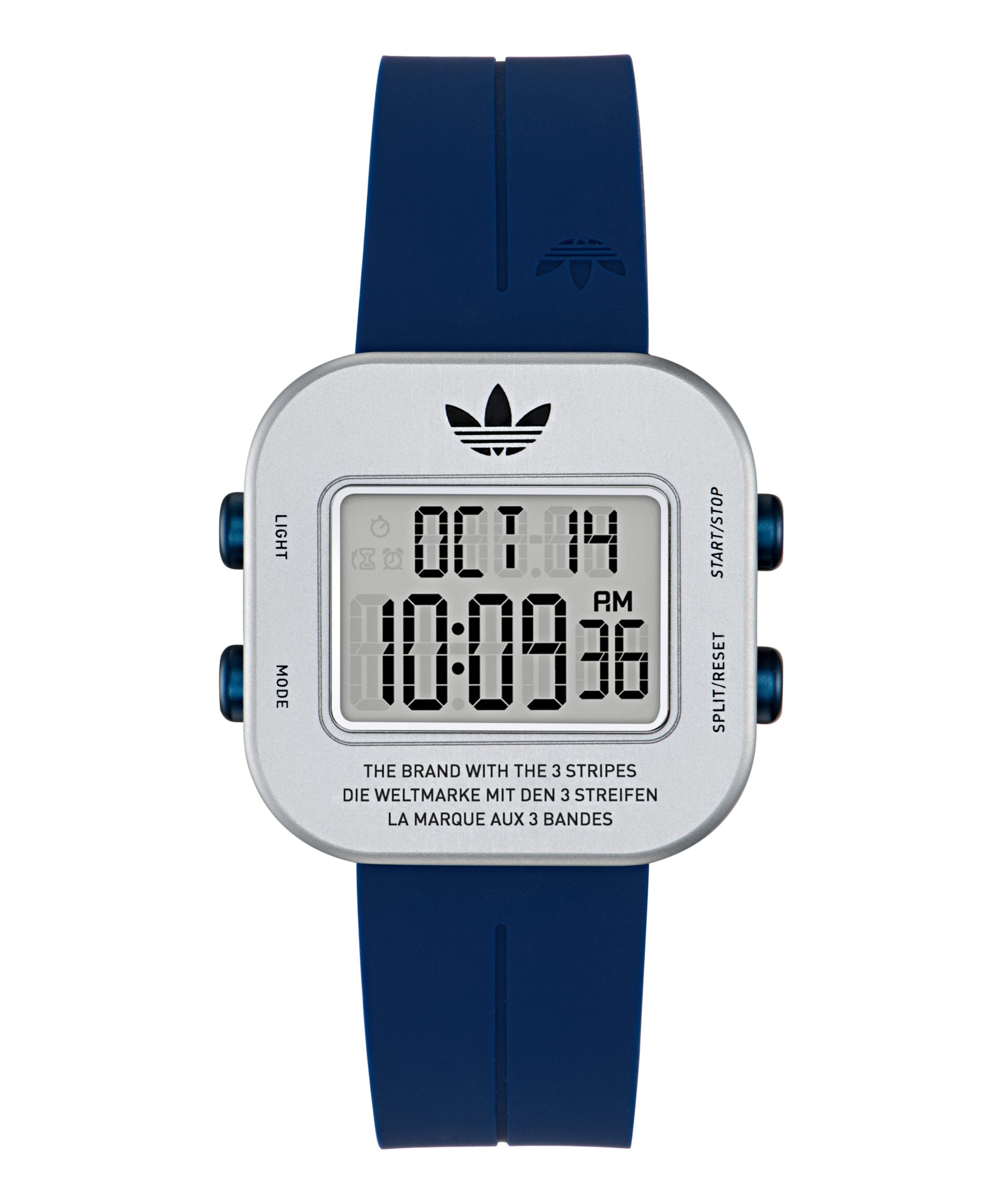 adidas Originals Digitaluhr ADAPTIK ONE AOST265182I, (Set, 2-tlg., mit Karabinerhaken), Quarzuhr, Armbanduhr, Damenuhr, Herrenuhr, Silikonarmband