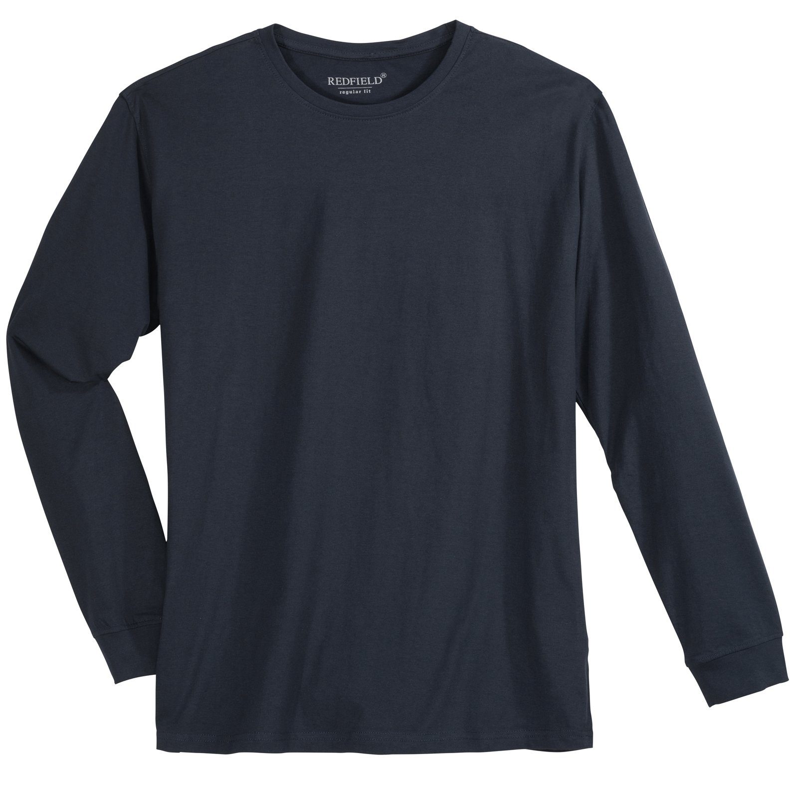 redfield Langarmshirt Redfield Langarmshirt Harvey Übergröße dunkelblau günstig online kaufen