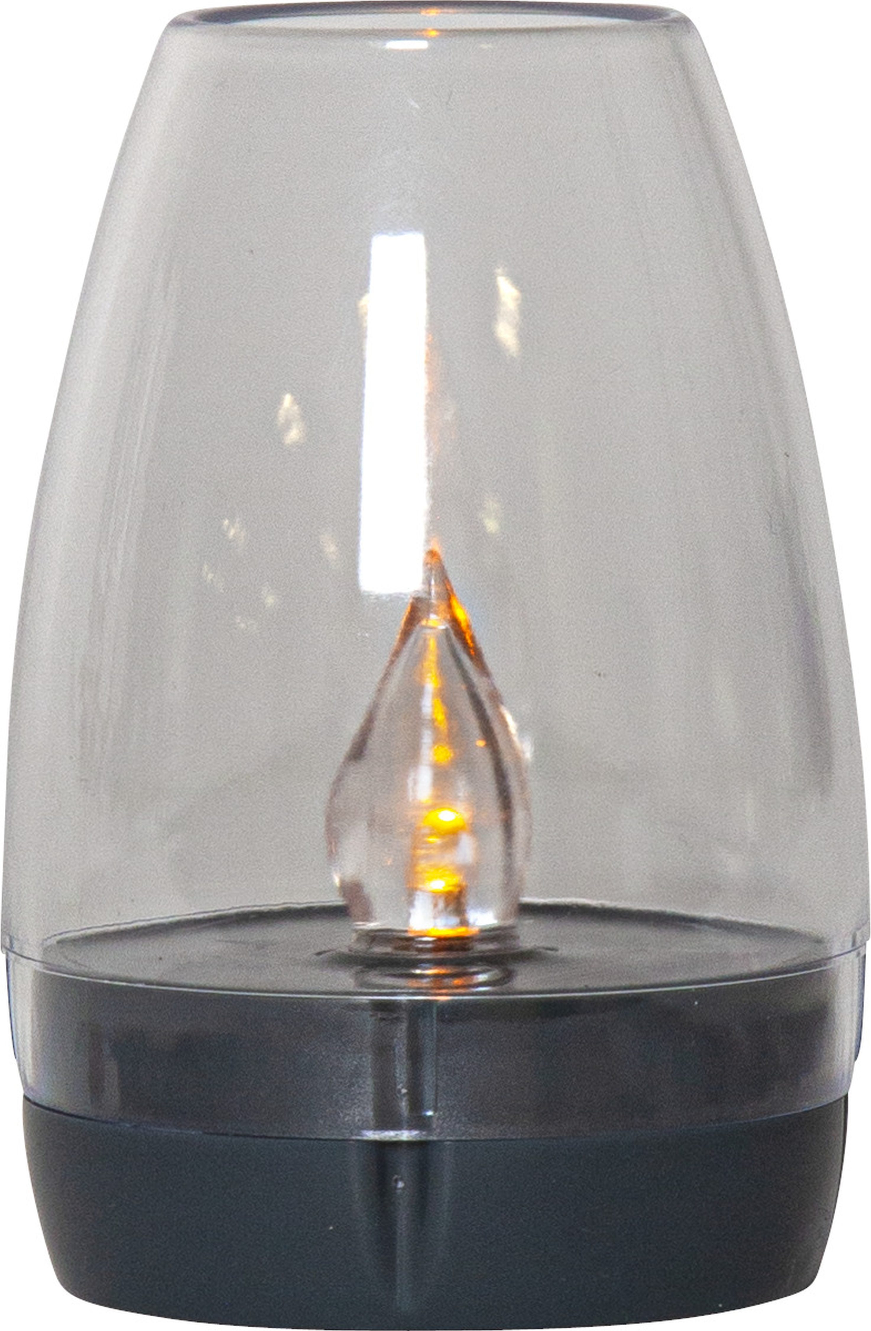 STAR TRADING LED Solarleuchte Solar-Dekoration Tropea, Tageslichtsensor, LED fest integriert, Extra-Warmweiß, Kompakte Solar-Tischdeko, transparentes Gehäuse, D – Bild 4 von 5
