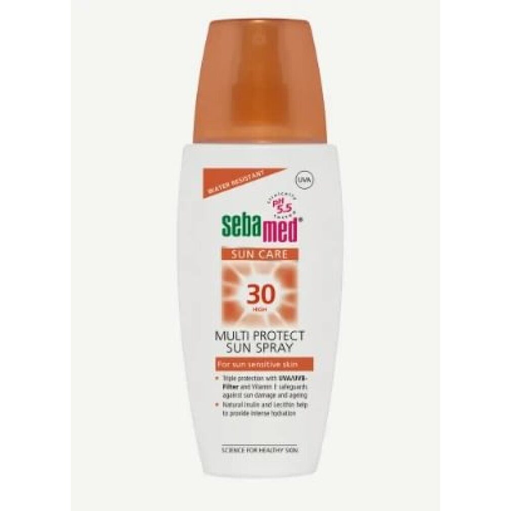 Sonnenschutzcreme Sonnenschutzspray SPF 30 Sonnenpflege (Multi Protect Sun Spray) 150 ml
