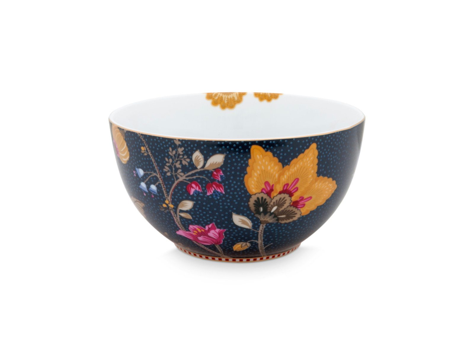 PiP Studio Schale Fantasy Denim Blue Bowl 15cm, Porzellan, (Bowl)