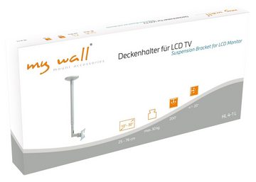 my wall HL4-1L TV-Deckenhalterung, (bis 30 Zoll, Packung, 1-teilig, Deckenhalter für LCD TV)