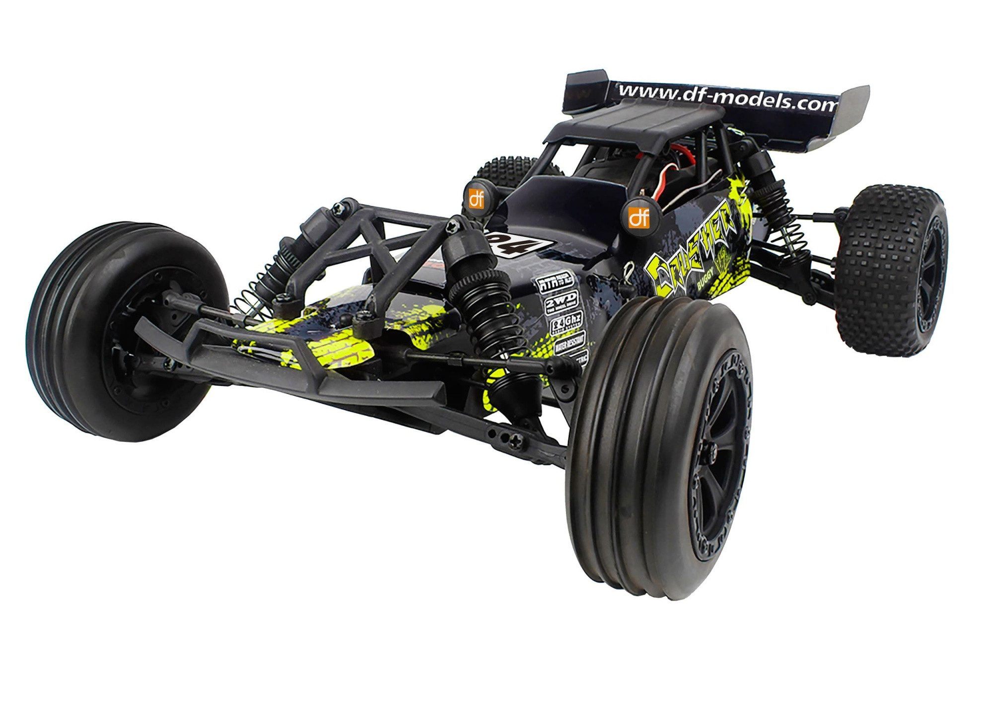 DF-Models RC-Quadrocopter DF Models RC Crusher Race Buggy V2 1:10 RTR 2WD