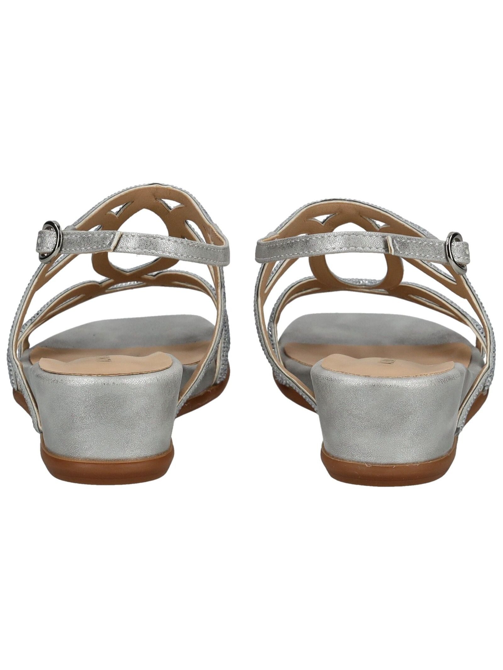 Alma en Pena ALMA EN PENA Sandalen Textil Keilsandalette – Bild 5 von 5