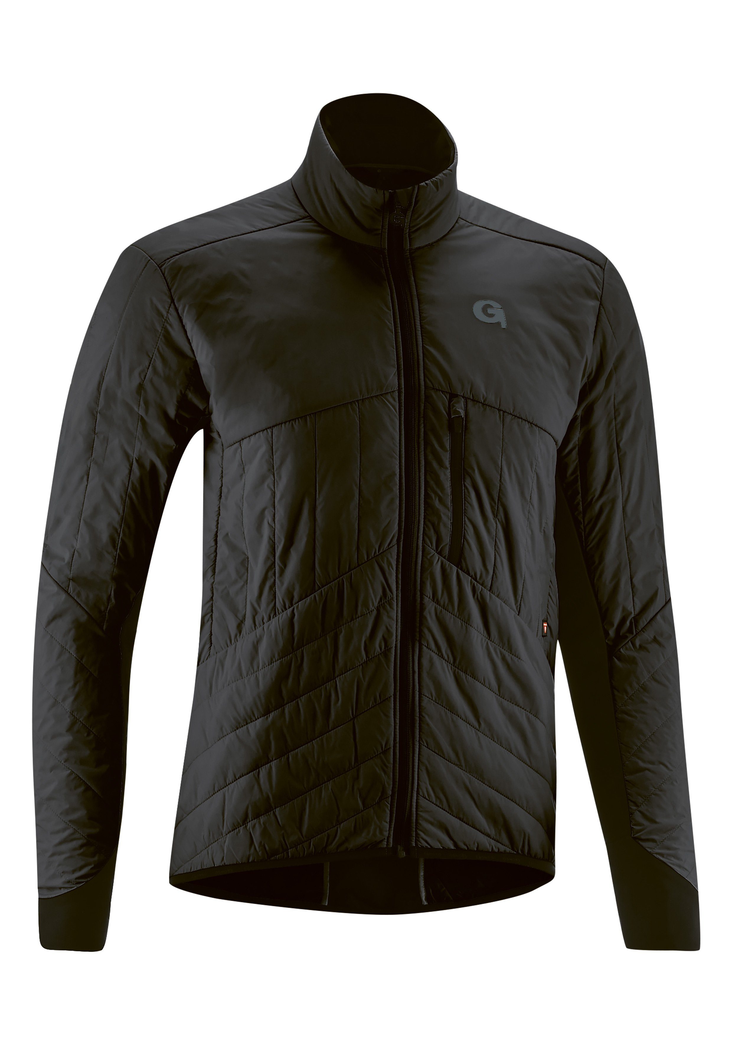 Herren Primaloft-Jacke, warm, Tomar Gonso atmungsaktiv schwarz und Fahrradjacke winddicht