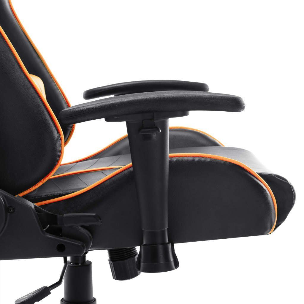 Kunstleder Schwarz Gaming-Stuhl St) (1 und furnicato Orange